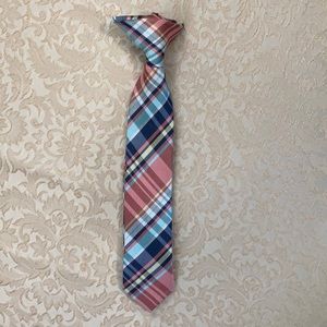 Boys tie 9” plaid